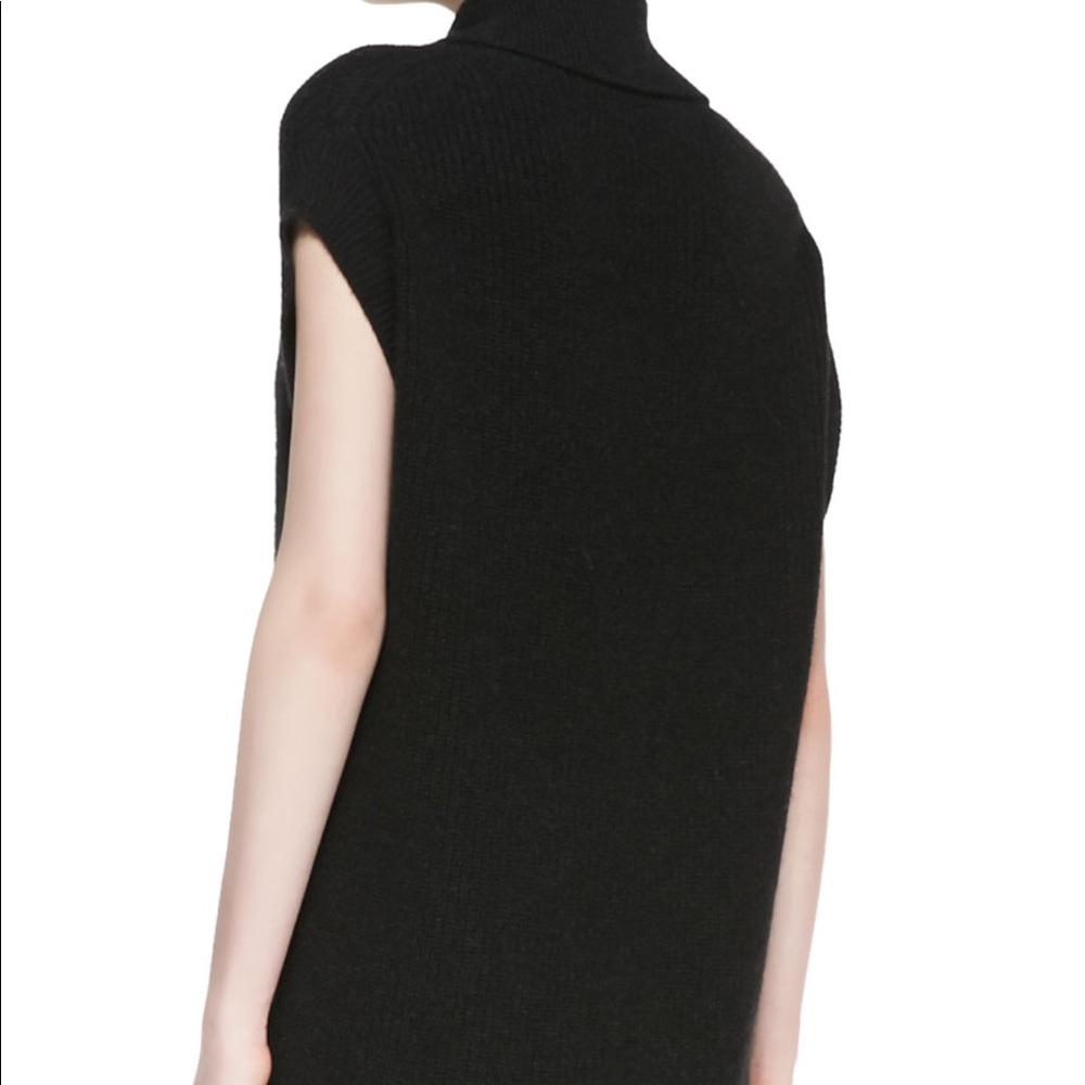 Vince Black Knit Sweater Dress M